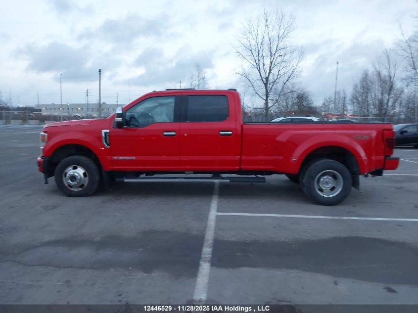 2021 Ford F350 VIN: 1FT8W3DT5MEC15874 Lot: 12446529