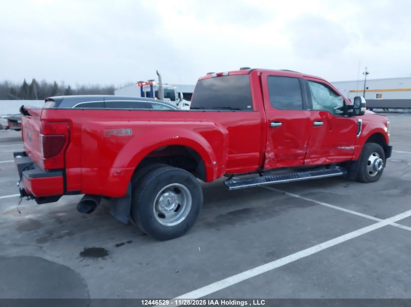 2021 Ford F350 VIN: 1FT8W3DT5MEC15874 Lot: 12446529
