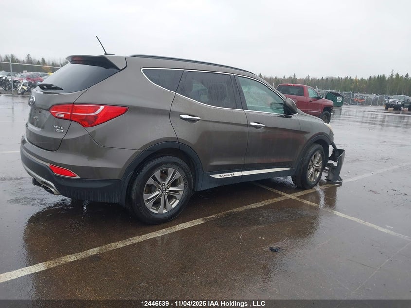 5XYZUDLB6EG137235 2014 HYUNDAI SANTA FE photo no. 4