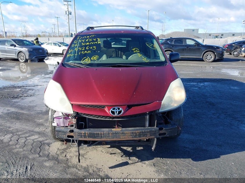 5TDZA23C06S532649 2006 TOYOTA SIENNA photo no. 13