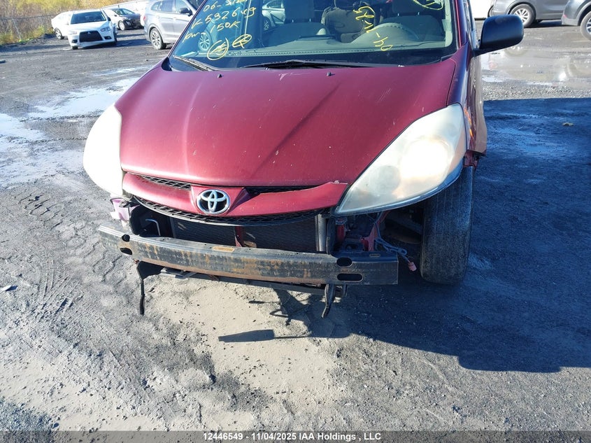5TDZA23C06S532649 2006 TOYOTA SIENNA photo no. 6