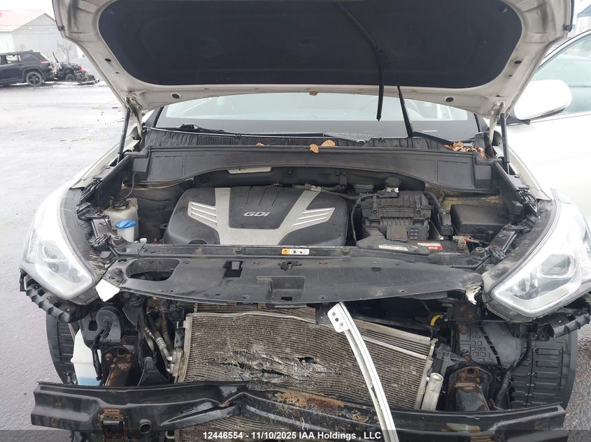 KM8SNDHF8FU097682 2015 HYUNDAI SANTA FE photo no. 10