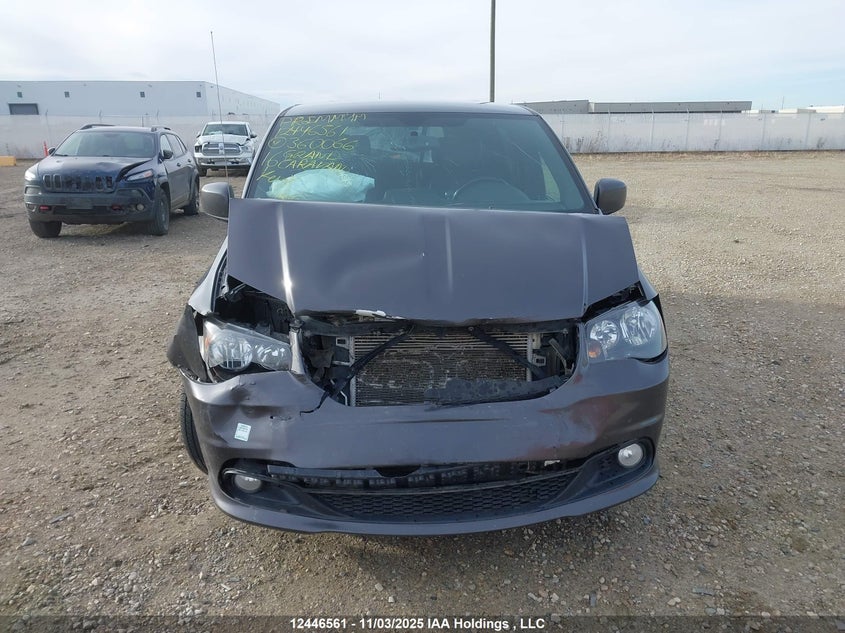 2016 Dodge Grand Caravan R/T VIN: 2C4RDGEG5GR360066 Lot: 12446561