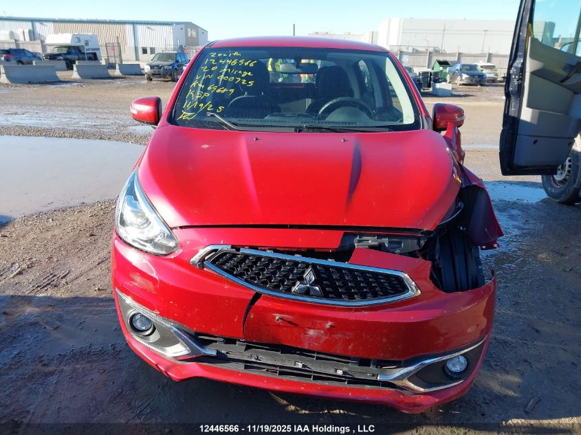 2020 Mitsubishi Mirage Gt VIN: ML32A5HJ9LH000720 Lot: 12446566