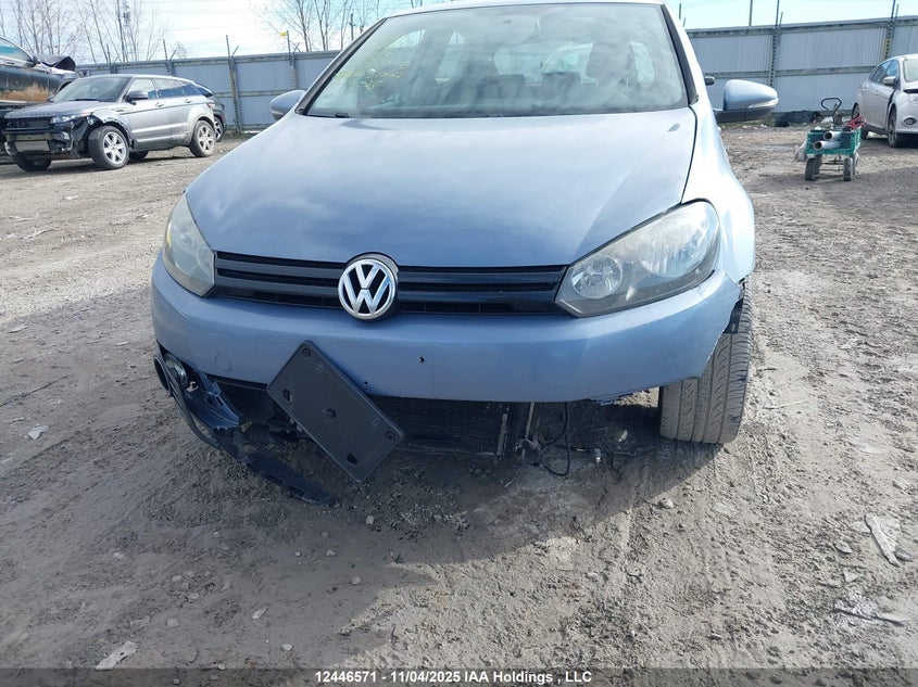 2010 Volkswagen Golf 2.5L Sportline/2.5L Trendline VIN: WVWAA7AJ8AW280072 Lot: 12446571
