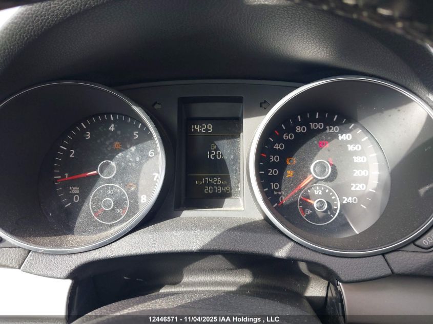 2010 Volkswagen Golf 2.5L Sportline/2.5L Trendline VIN: WVWAA7AJ8AW280072 Lot: 12446571