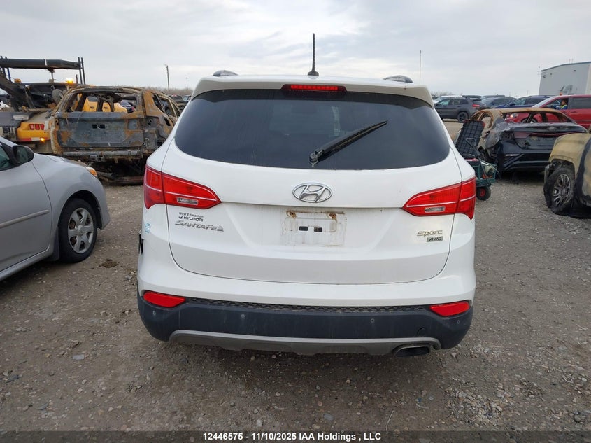 2014 Hyundai Santa Fe Sport VIN: 5XYZUDLB6EG185737 Lot: 12446575