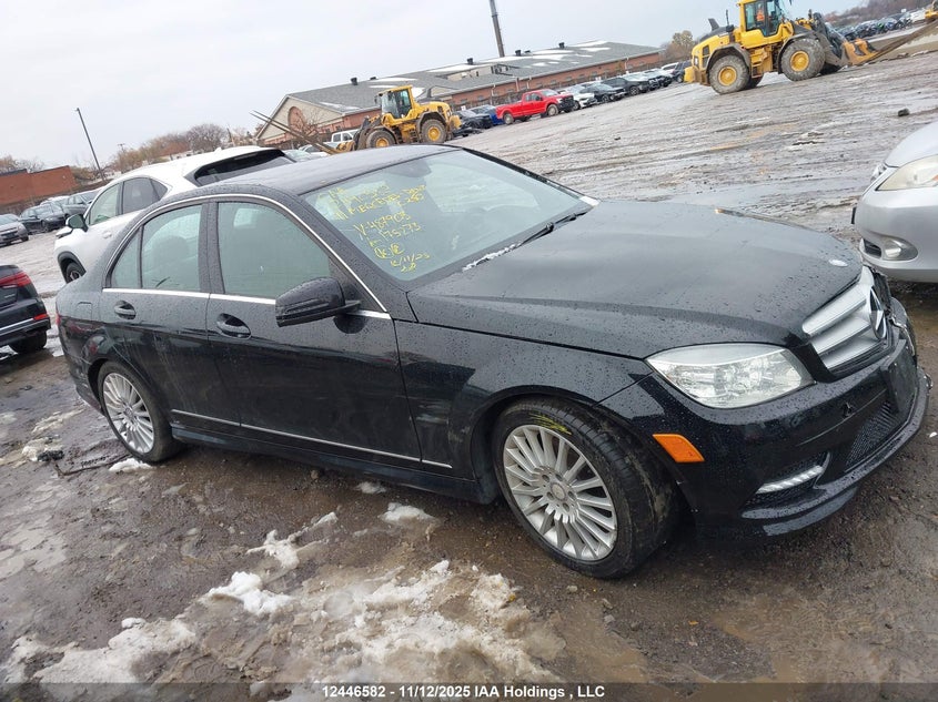 2011 Mercedes-Benz C 250 4Matic VIN: WDDGF8FB9BA487903 Lot: 12446582