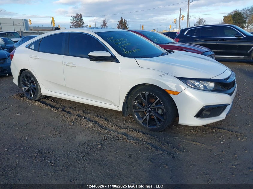 2HGFC2F83MH014245 2021 Honda Civic Sport auction photo 1