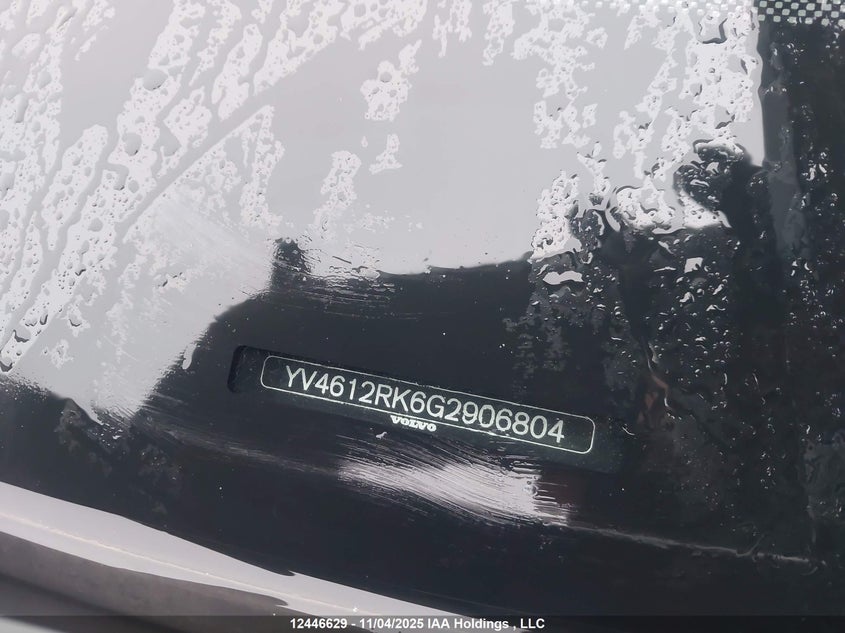 2016 Volvo Xc60 T5 Special Edition Premier VIN: YV4612RK6G2906804 Lot: 12446629