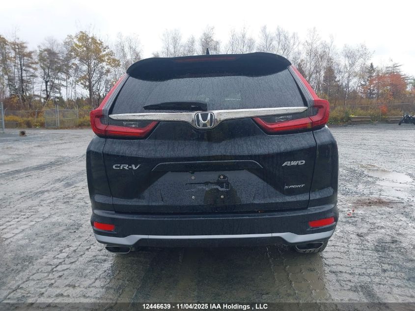 2021 Honda Cr-V Sport VIN: 2HKRW2H44MH219853 Lot: 12446639