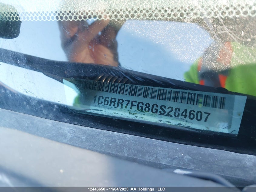 2016 Ram 1500 St VIN: 1C6RR7FG8GS284607 Lot: 12446650