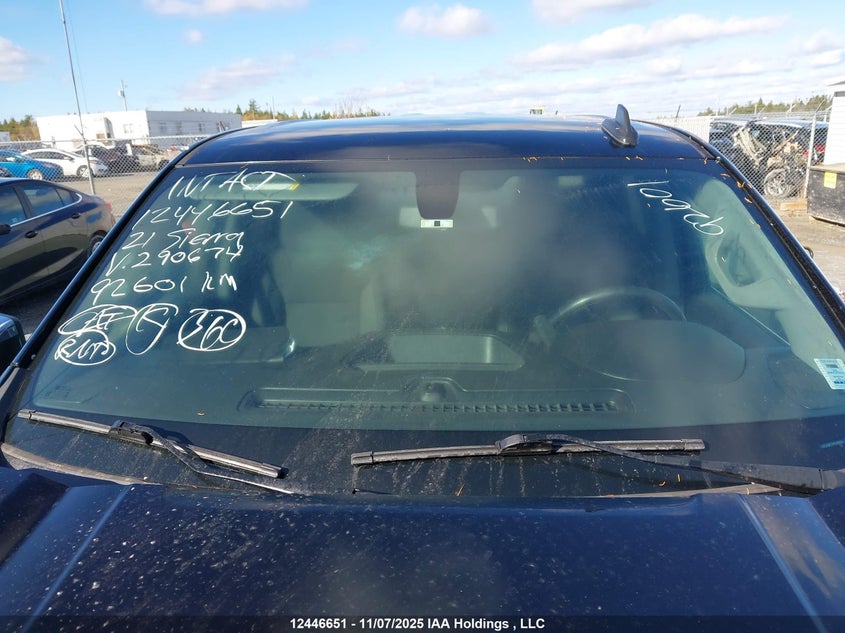 2021 GMC Sierra 1500 Sle VIN: 1GTU9BED9MZ290674 Lot: 12446651