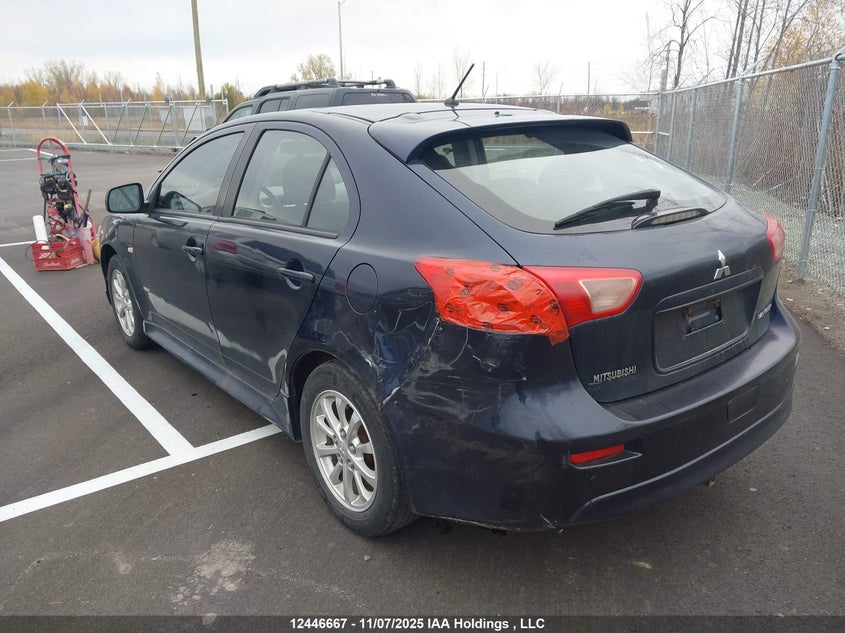 2013 Mitsubishi Lancer Es/Es Sport VIN: JA32X2HU5DU602185 Lot: 12446667