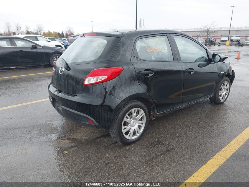 JM1DE1KY9D0168656 2013 MAZDA 2 photo no. 4
