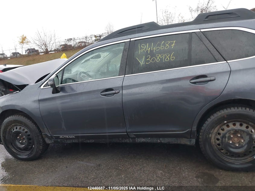 2016 Subaru Outback 2.5I Touring Package VIN: 4S4BSCDC3G3308986 Lot: 12446687