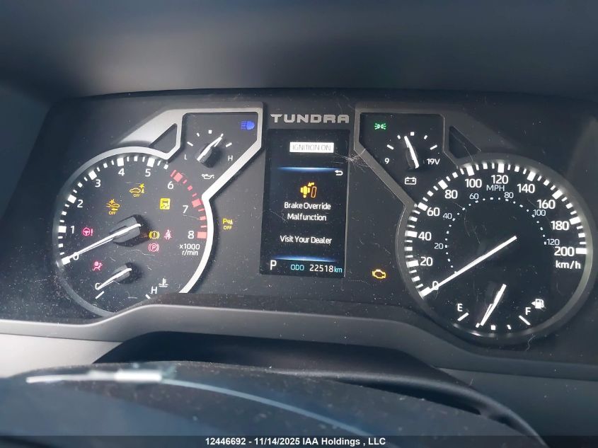 2025 Toyota Tundra Crewmax Sr5 VIN: 5TFLA5EC6SX046047 Lot: 12446692