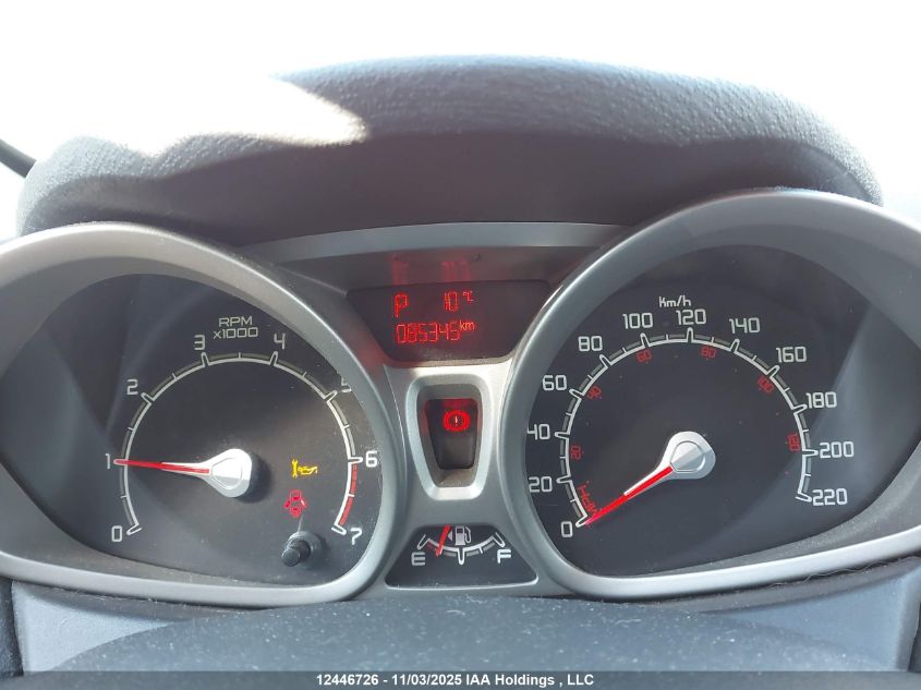 2011 Ford Fiesta Ses VIN: 3FADP4FJ9BM143698 Lot: 12446726