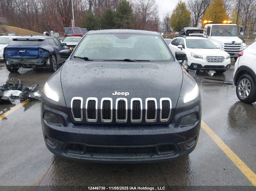 2016 Jeep Cherokee Sport VIN: 1C4PJMAB7GW209889 Lot: 12446730