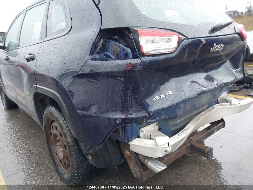 2016 Jeep Cherokee Sport VIN: 1C4PJMAB7GW209889 Lot: 12446730