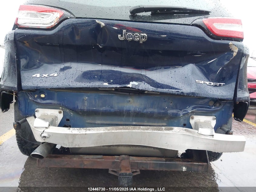 2016 Jeep Cherokee Sport VIN: 1C4PJMAB7GW209889 Lot: 12446730