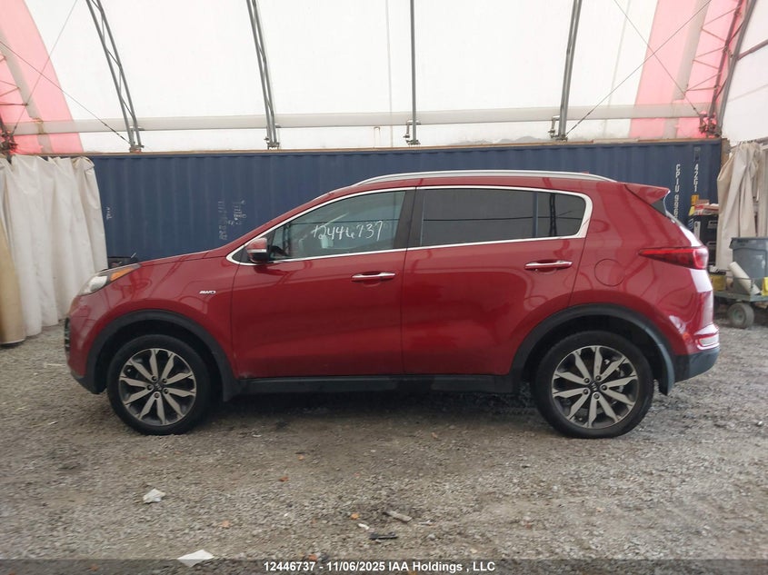 2017 Kia Sportage Ex/Ex Premium/Ex Tech VIN: KNDPNCAC0H7126727 Lot: 12446737