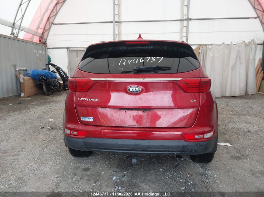 2017 Kia Sportage Ex/Ex Premium/Ex Tech VIN: KNDPNCAC0H7126727 Lot: 12446737