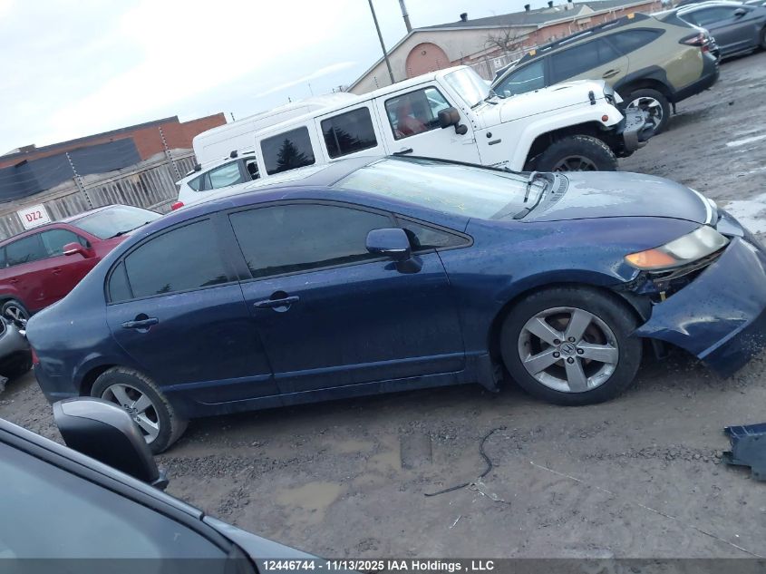 2007 Honda Civic VIN: 2HGFA16887H040750 Lot: 12446744