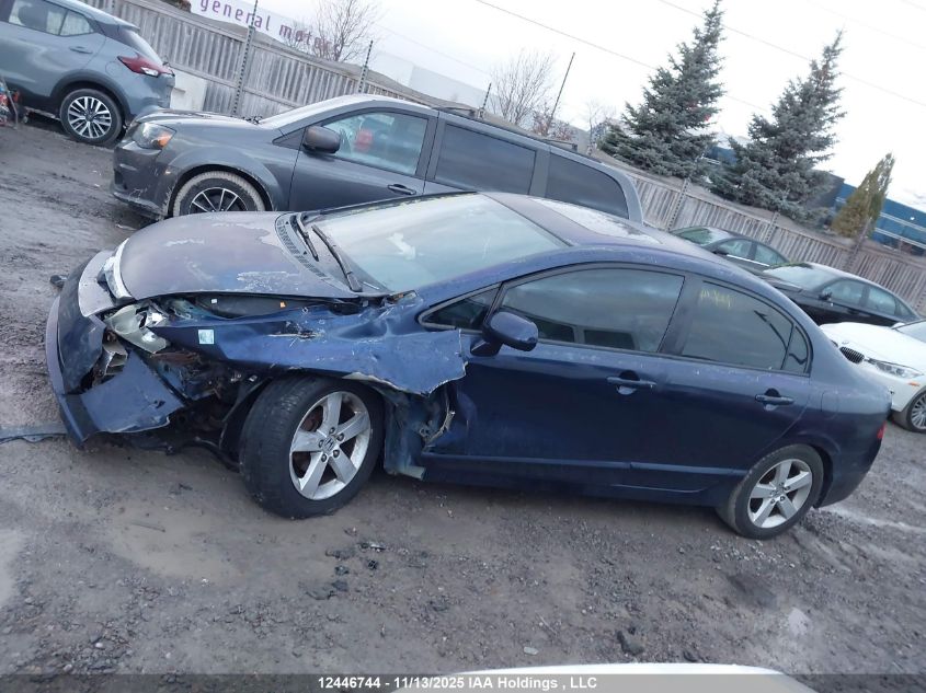 2007 Honda Civic VIN: 2HGFA16887H040750 Lot: 12446744