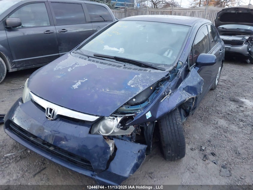 2007 Honda Civic VIN: 2HGFA16887H040750 Lot: 12446744