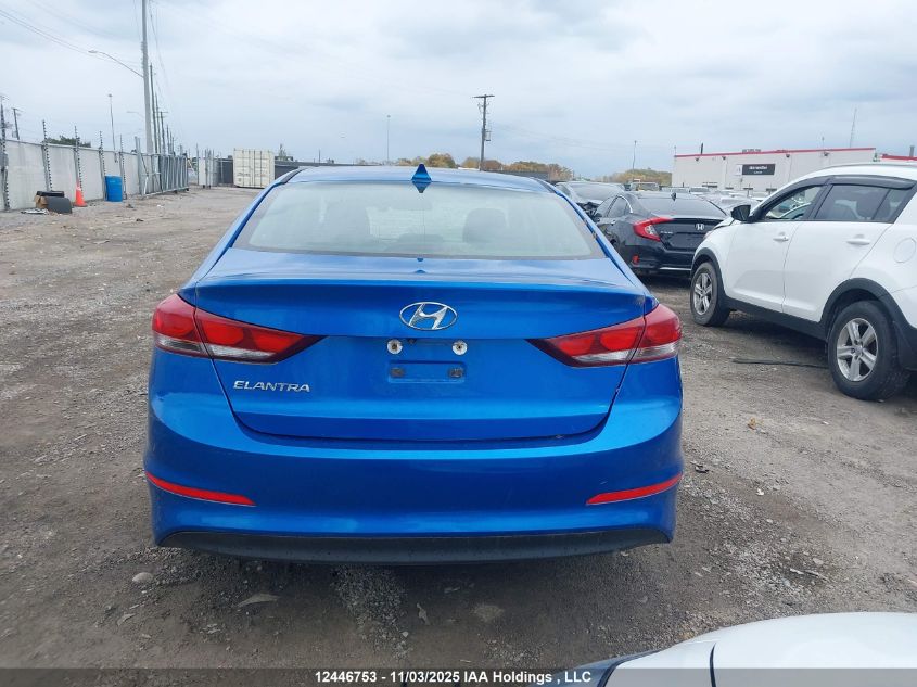 2017 Hyundai Elantra Se/Value/Limited VIN: KMHD84LF3HU325694 Lot: 12446753