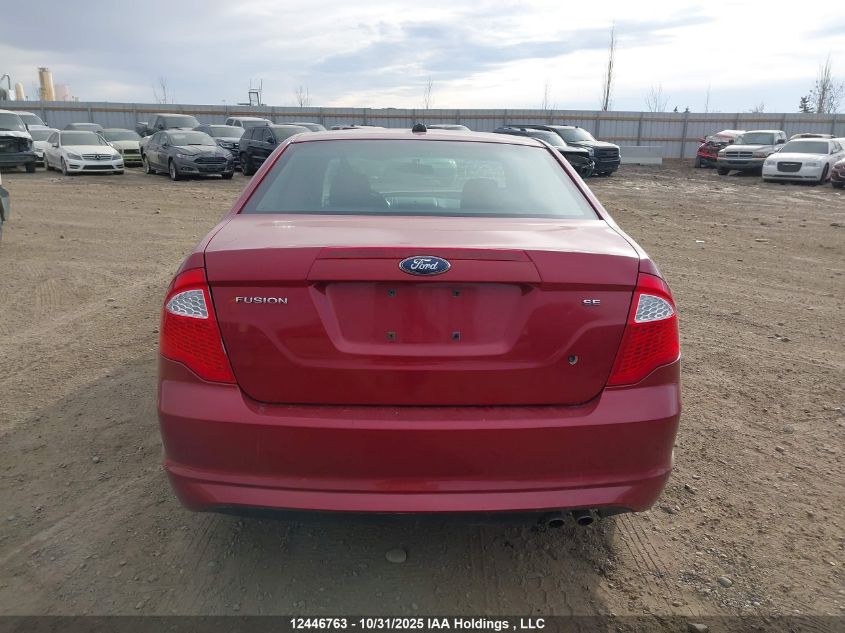 2010 Ford Fusion Se VIN: 3FAHP0HA6AR109761 Lot: 12446763