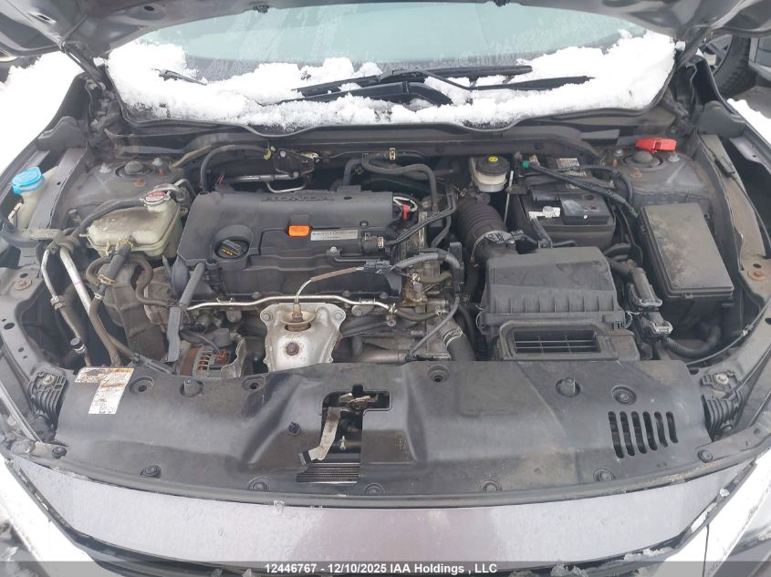 2018 Honda Civic Lx VIN: 2HGFC2F55JH026219 Lot: 12446767