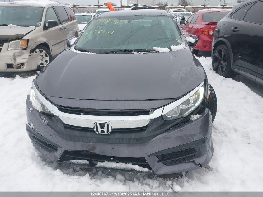2018 Honda Civic Lx VIN: 2HGFC2F55JH026219 Lot: 12446767