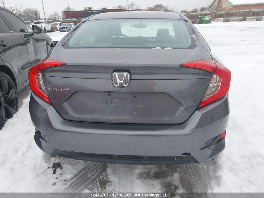 2018 Honda Civic Lx VIN: 2HGFC2F55JH026219 Lot: 12446767