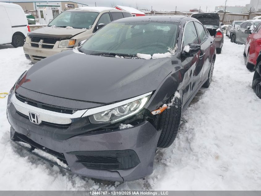2018 Honda Civic Lx VIN: 2HGFC2F55JH026219 Lot: 12446767