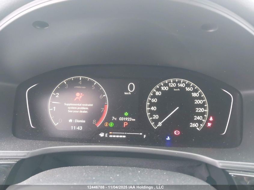 2025 Honda Civic Lx VIN: 2HGFE2F23SH105891 Lot: 12446788