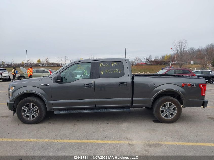 2017 Ford F150 Supercrew VIN: 1FTFW1EF4HFB57227 Lot: 12446791