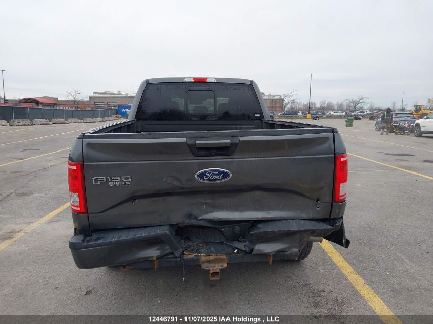 2017 Ford F150 Supercrew VIN: 1FTFW1EF4HFB57227 Lot: 12446791