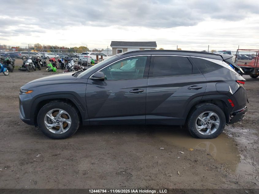 2022 Hyundai Tucson Sel VIN: KM8JCCAE1NU034497 Lot: 12446794