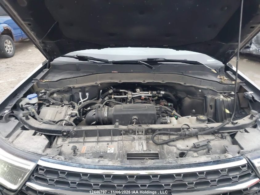 2022 Ford Explorer Xlt VIN: 1FMSK8DH0NGB01132 Lot: 12446797