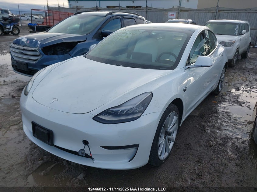 5YJ3E1EA8KF434306 2019 TESLA MODEL 3 photo no. 2