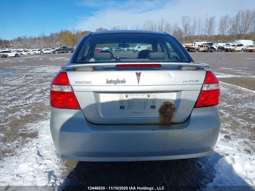 2008 Pontiac Wave Se VIN: KL2TW55678B068336 Lot: 12446820