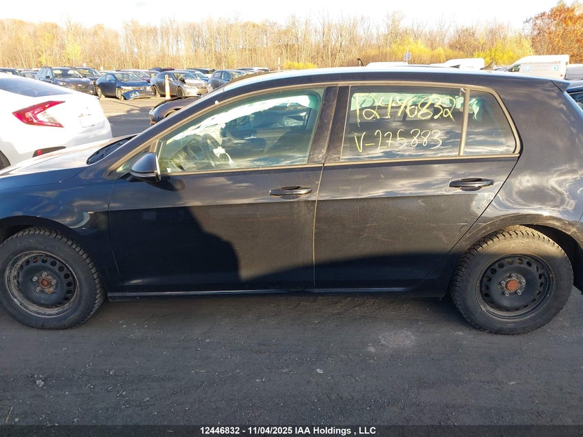 2018 Volkswagen Golf S/Se VIN: 3VWG17AU7JM275883 Lot: 12446832