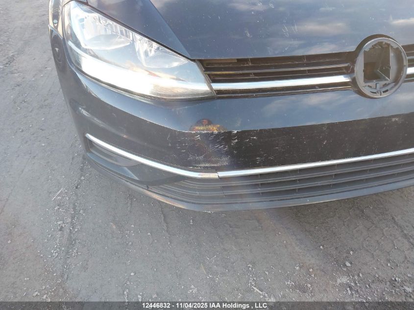 2018 Volkswagen Golf S/Se VIN: 3VWG17AU7JM275883 Lot: 12446832