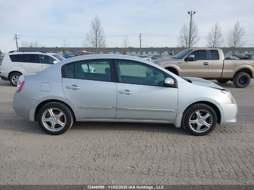 2010 Nissan Sentra 2.0/2.0S/Sr/2.0Sl VIN: 3N1AB6AP8AL721011 Lot: 12446898