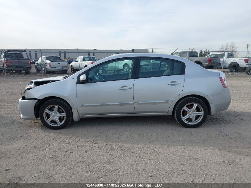 2010 Nissan Sentra 2.0/2.0S/Sr/2.0Sl VIN: 3N1AB6AP8AL721011 Lot: 12446898