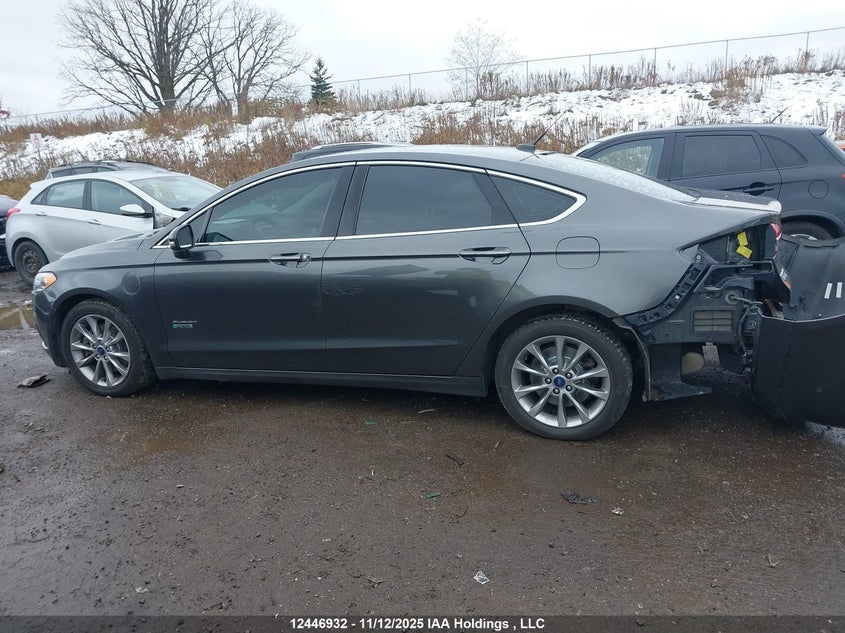 2018 Ford Fusion Energi Se Luxury VIN: 3FA6P0PU5JR195258 Lot: 12446932