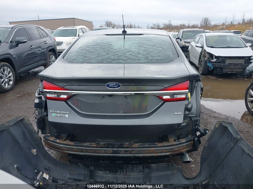 2018 Ford Fusion Energi Se Luxury VIN: 3FA6P0PU5JR195258 Lot: 12446932