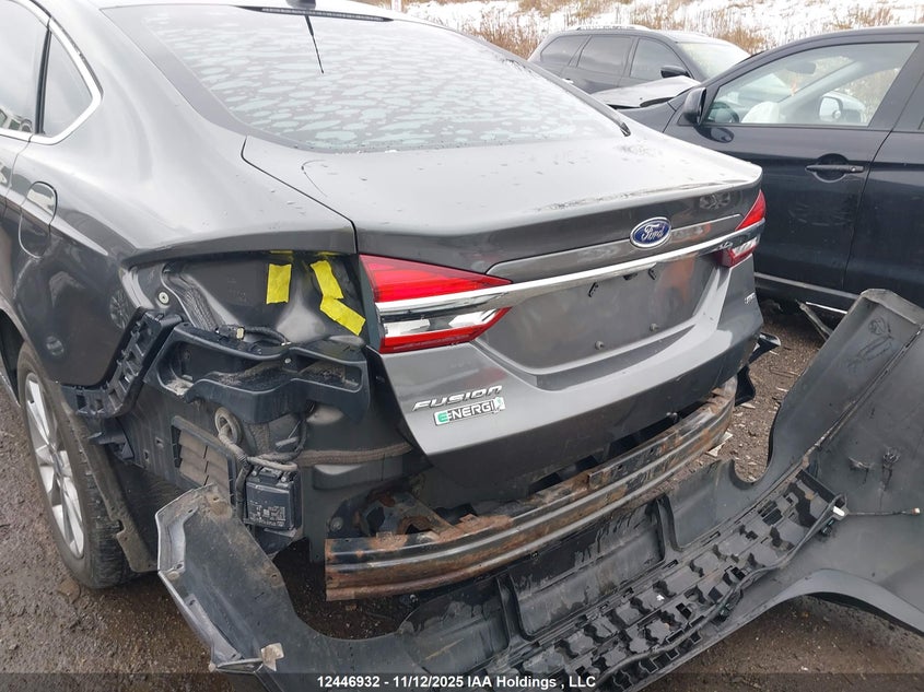 2018 Ford Fusion Energi Se Luxury VIN: 3FA6P0PU5JR195258 Lot: 12446932